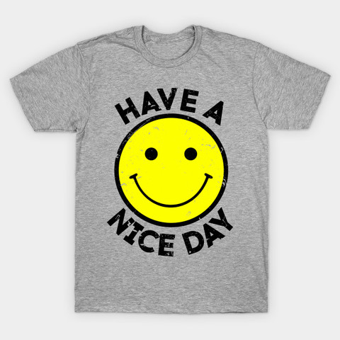 Smiley Face T-Shirt Design
