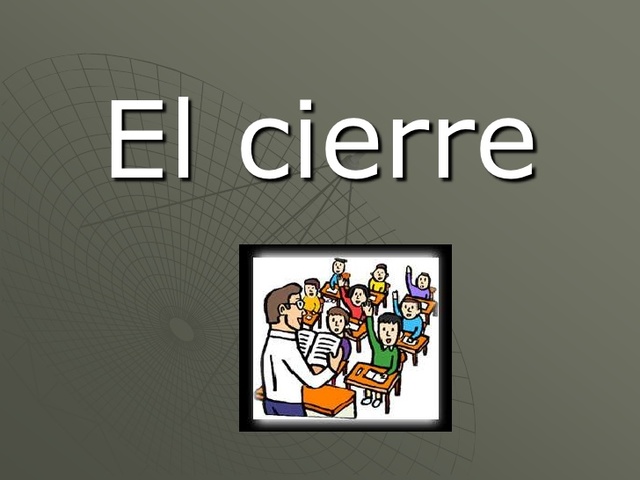 CIERRE