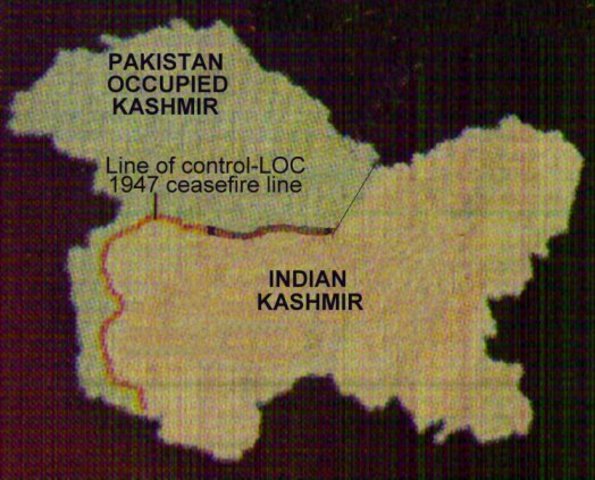 Simla Agreement, Last UNSC resolution(307) and line of control created