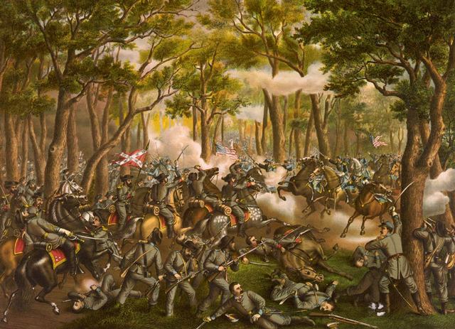 Battle of the wilderness Virginia