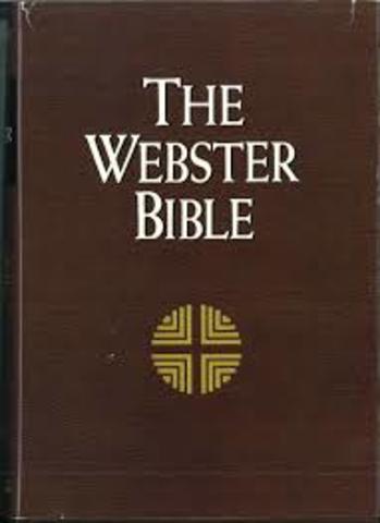 Noah Webster’s Translation 1833 A.D.