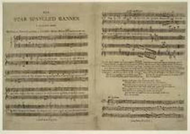 Star Spangled Banner written