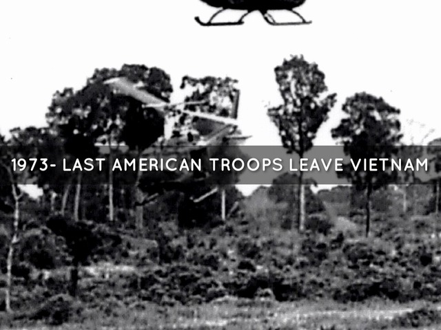 Last American Troops leave in Vietnam