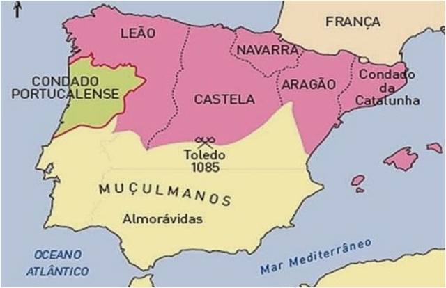 D.Henrique à frente do Condado Portucalense