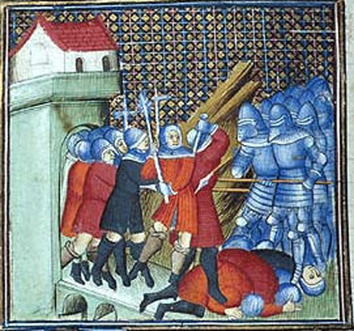 Revuelta de los Flandes marítimo, de los Jacques en Francia, de los campesinos ingleses