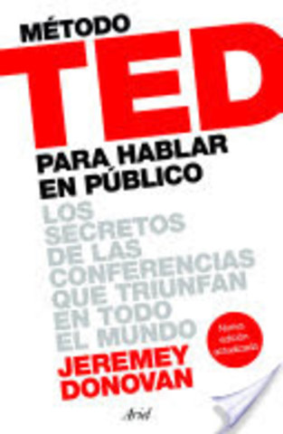 Método TED para hablar en público