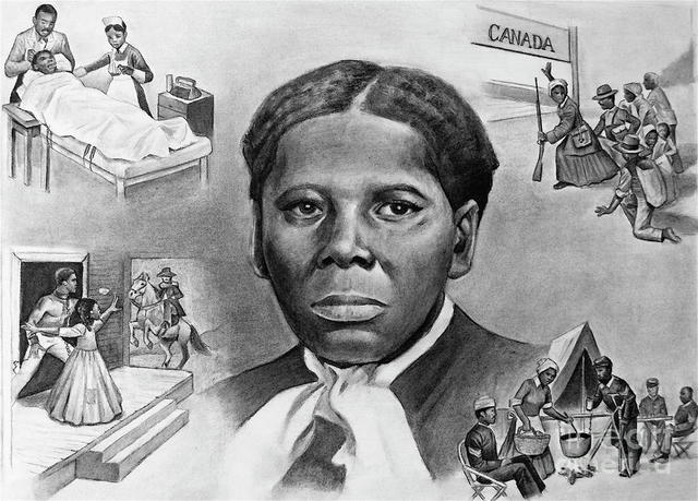 Harriet Tubman guides eleven slave fugitives to Canada.