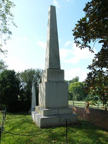 James Madison dies