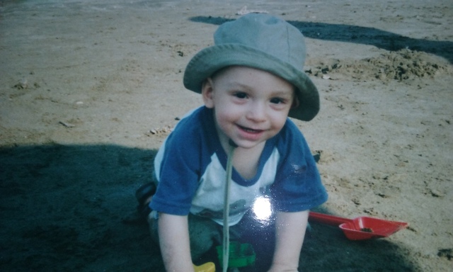 I knew the beach for the first time