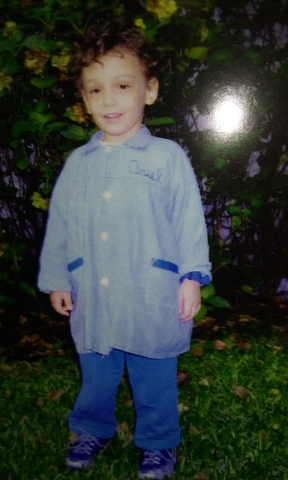 I finished the kindergarten at five years old