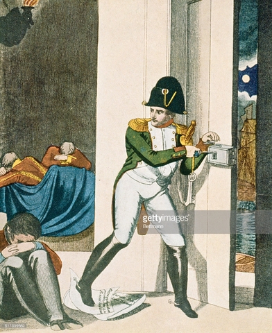 napoleon escapes from elba