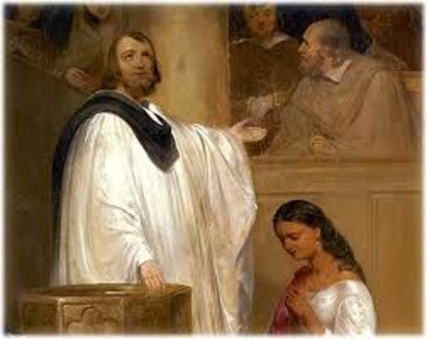 Pocahontas's Conversion to Christianity