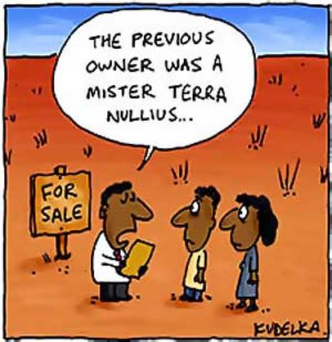 Terra nulius ends