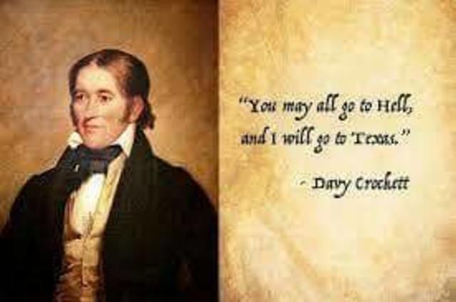 The End To Congressmen Crockett