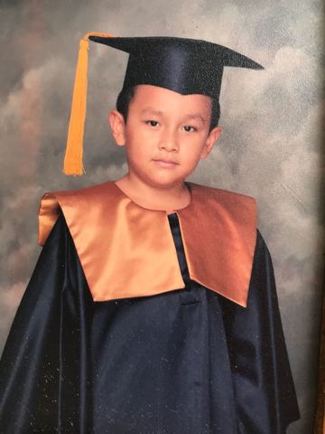 Octavo año de vida de Diego.