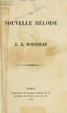 Se publica "Heloise" de Rousseau