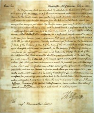 Letter to Jefferson