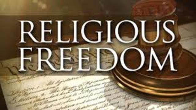Virginia state bill for religious freedom