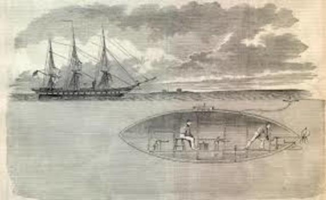 First Successful Submarine Attack of the Civil War