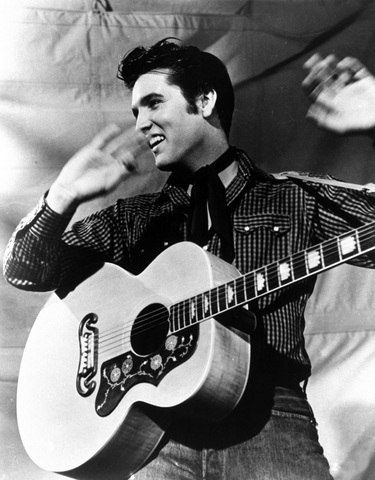 Elvis Presley get famous