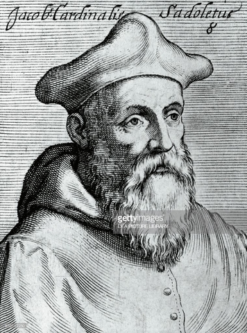 Cardenal Jacopo Sadoleto de Módena (1477-1547).