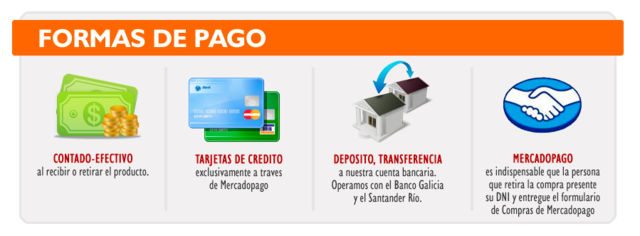 FORMAS DE PAGO