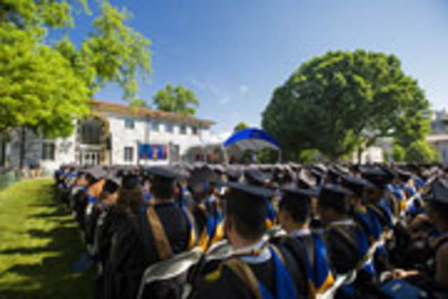 Chris graduates from Emory University.