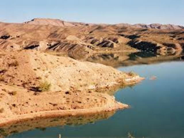 Chris drove west and got his Datsun stuck in Detrital Wash in Arizona.