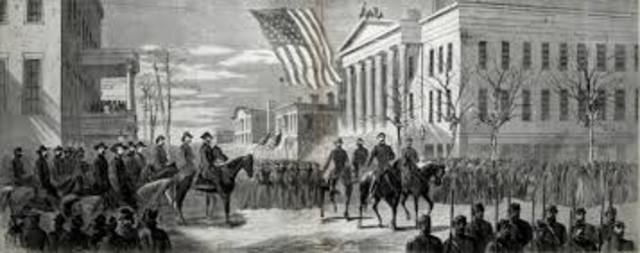 Sherman's Army of Georgia arrives at Savannah, Georgia