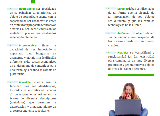 Características de los RED.