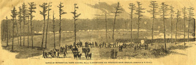 Sherman’s troops occupy Fayetteville, NC