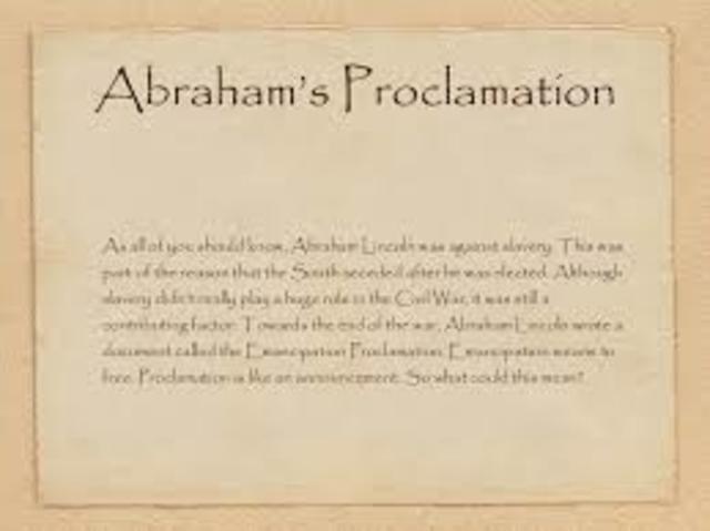Emancipation Proclamation