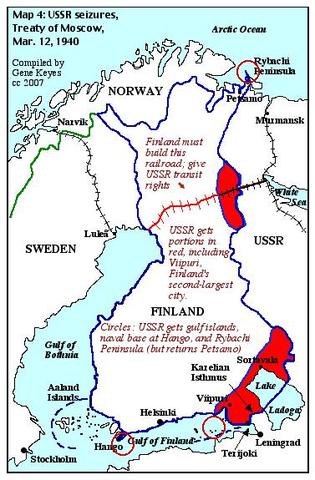 Stalin attacks Finland