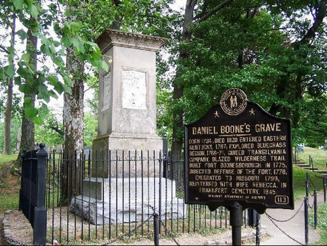 Daniel Boone: Death