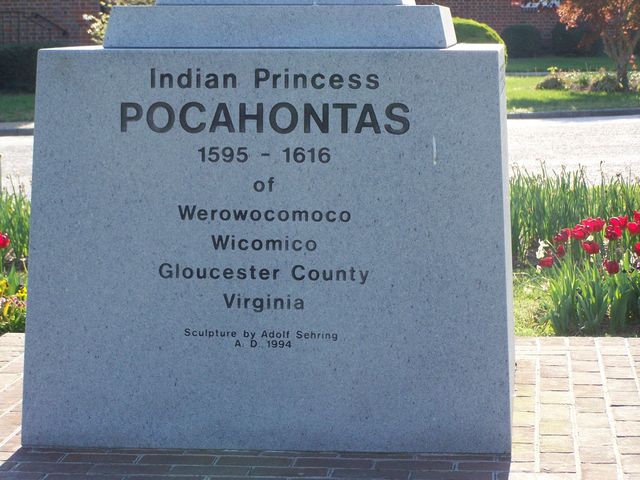 Pocahontas's Grave Is Lost