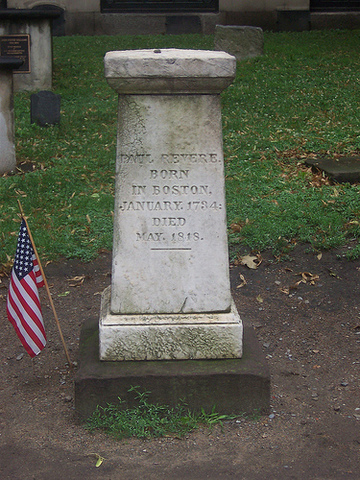 Paul Revere's Death