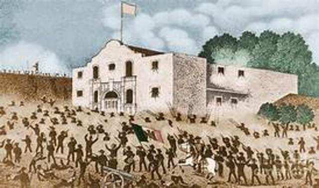 The Battle of the Alamo