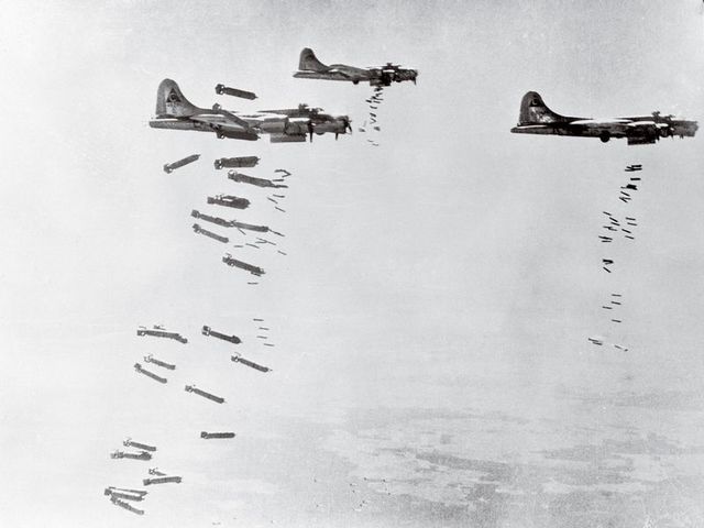 Allies begin bombing Germany