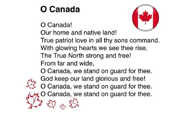 "O Canada" officially made Canada's national anthem
