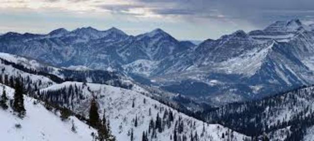 The Donner Party entered the Wasatch Mountains