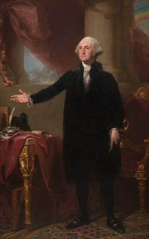 Saved the portrait of George Washington