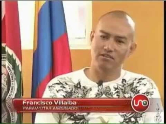 asesinan a francisco villalva quien declaraba en contra de Uribe