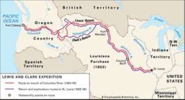 Lewis Expedition Begins