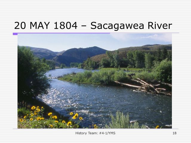The Sacagawea River