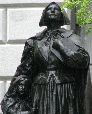 Anne Hutchinson Statue
