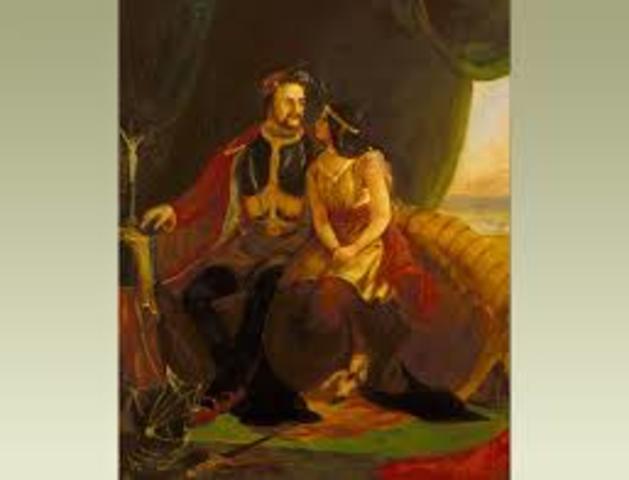 Pocahontas Becoming Married