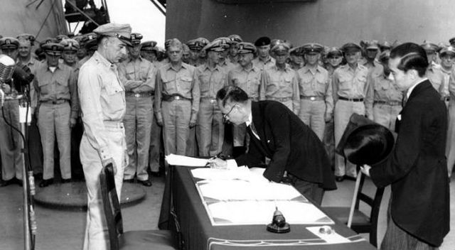 Japanese surrender – End of WWII
