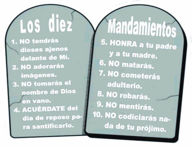 LOS 10 MANDAMIENTOS