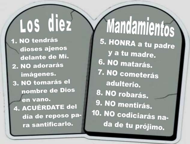 Los 10 Mandamientos