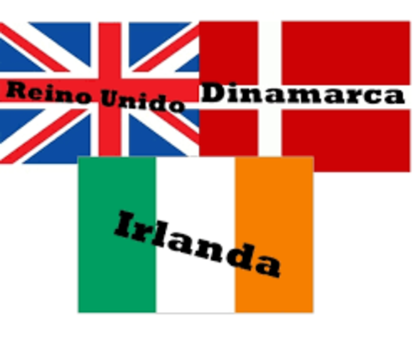 Se integran Dinamarca, Irlanda y Reino Unido